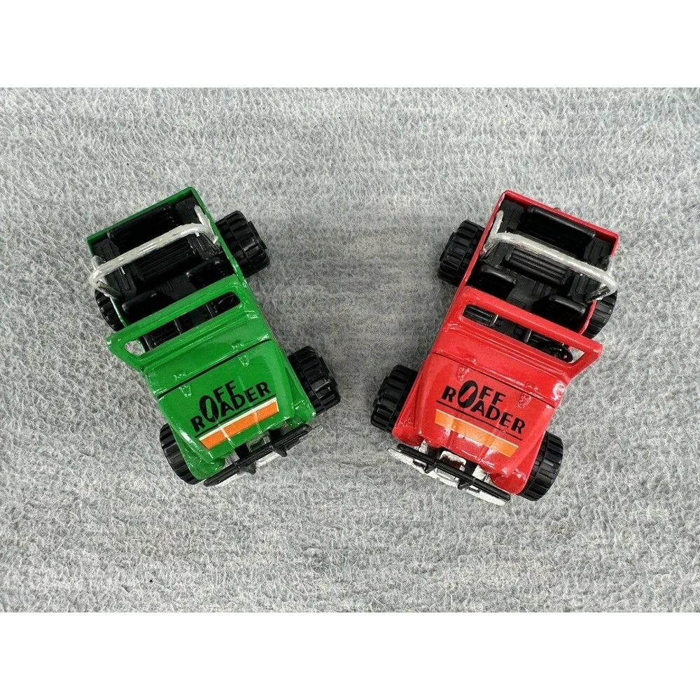 ROAD CHAMPS Coyotes Off Roader 4X4 Jeep Lof of 2 T5
